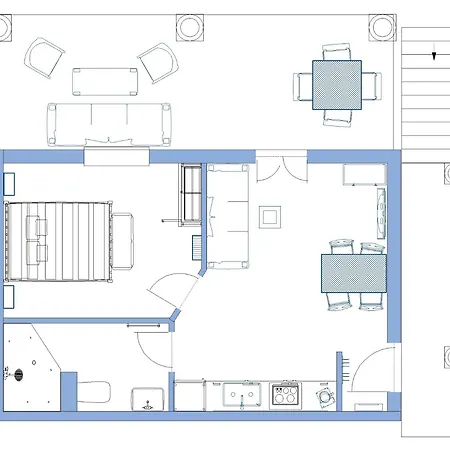 Lägenhet Anemomylos Luxus Suites-boutique & Pool Lefkimmi (Corfu)